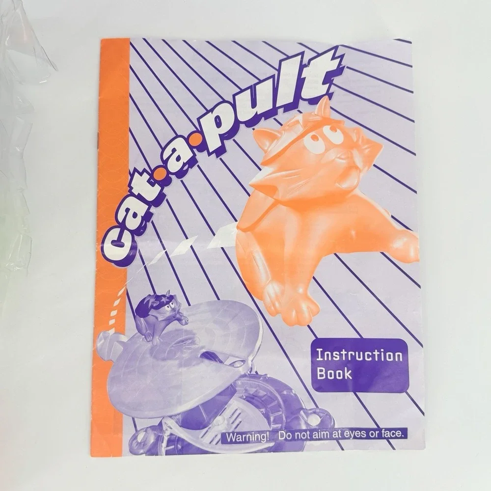 Cat-A-Pult Complete‎ Game 2001 HandsOnToys Flying Cats Chain Reaction Toy